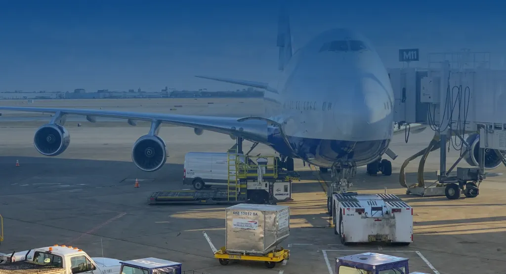 Arrivée à l’aéroport de Dakar