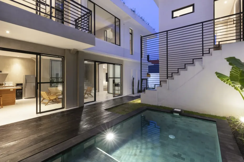 Villa contemporaine avec piscine